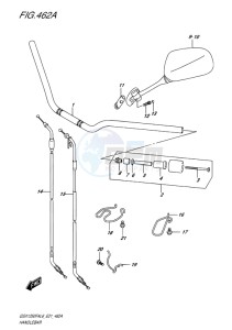 GSX-1250F ABS EU drawing HANDLEBAR