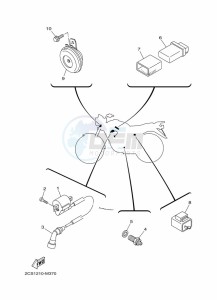 YB125 (2CSB) drawing ELECTRICAL 2