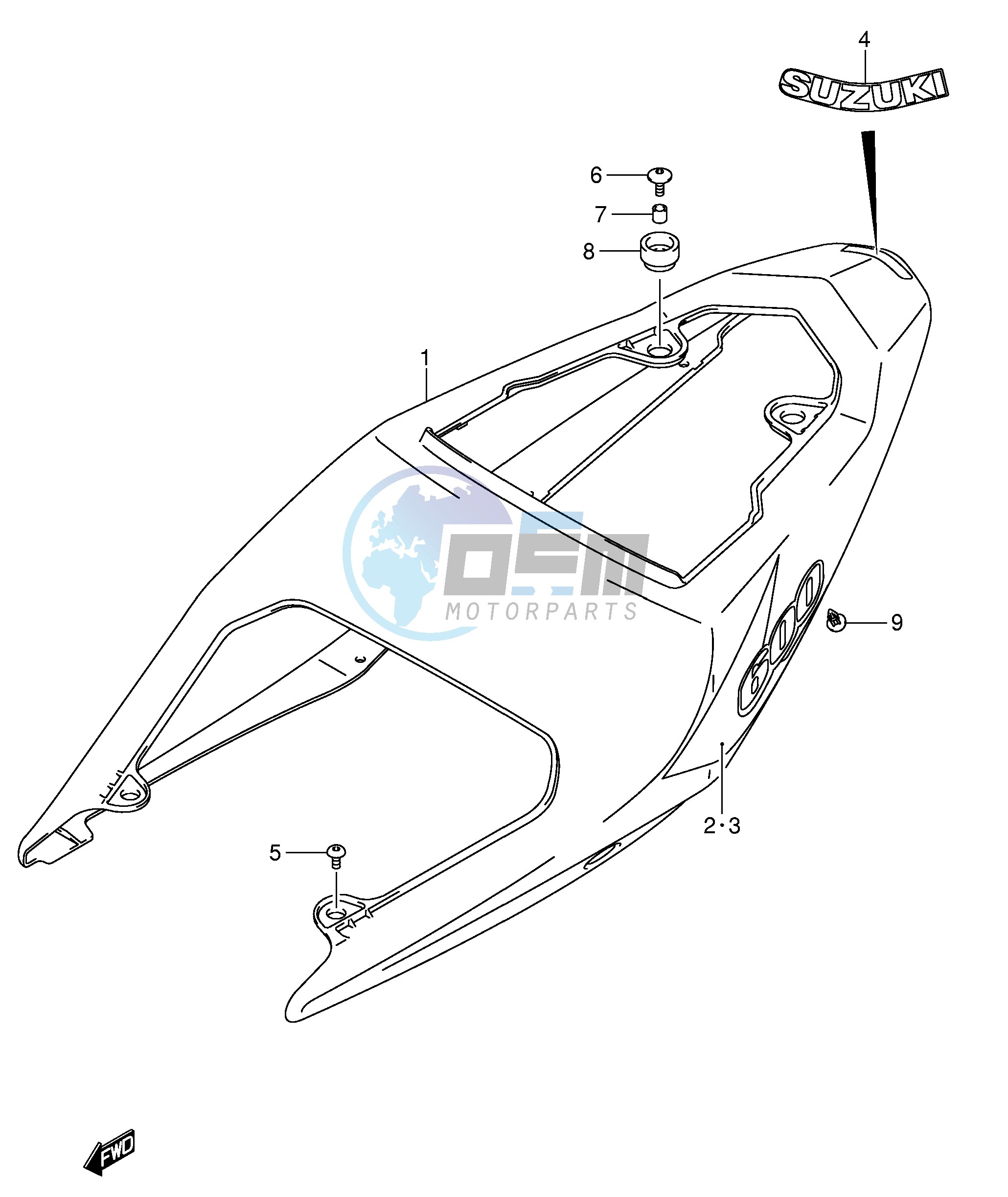 FRAME COVER (MODEL K4)