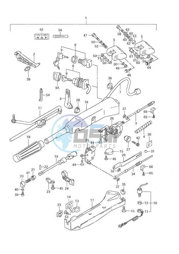 Tiller Handle