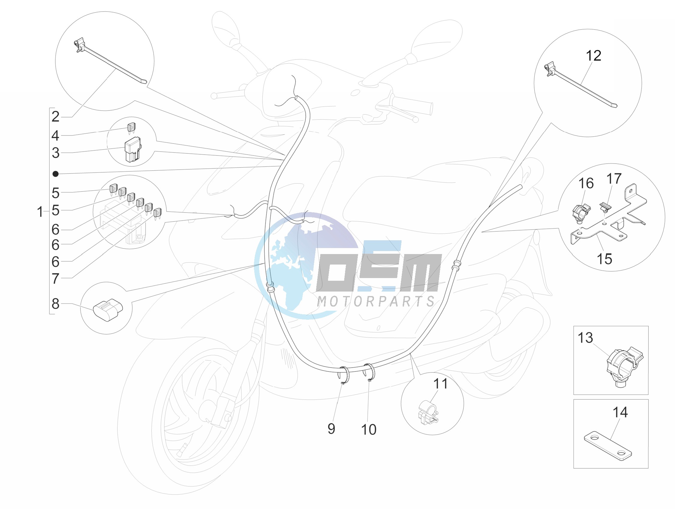 Main cable harness