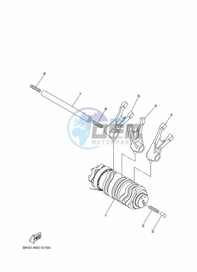 SHIFT CAM & FORK