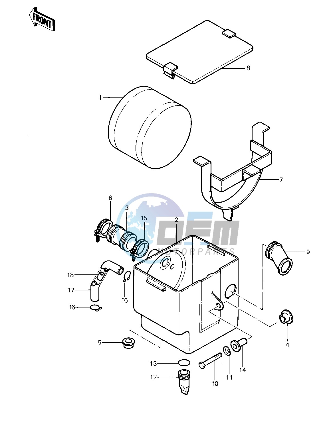 AIR CLEANER -- 83 KLT200-A4_A4A- -