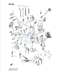 VLR1800 drawing WIRING HARNESS (VLR1800TL1 E24)