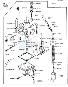 KD 80 N [KD80] (N1-N3) [KD80] drawing CARBURETOR