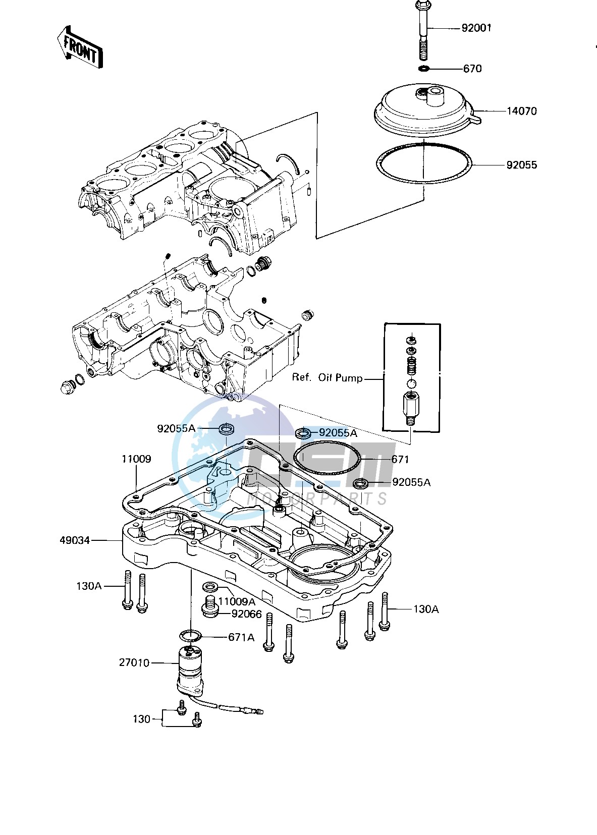 BREATHER COVER_OIL PAN