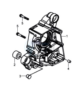 MIO 100 drawing CRANKCASERIGHT