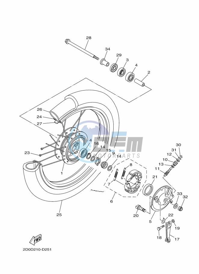 FRONT WHEEL