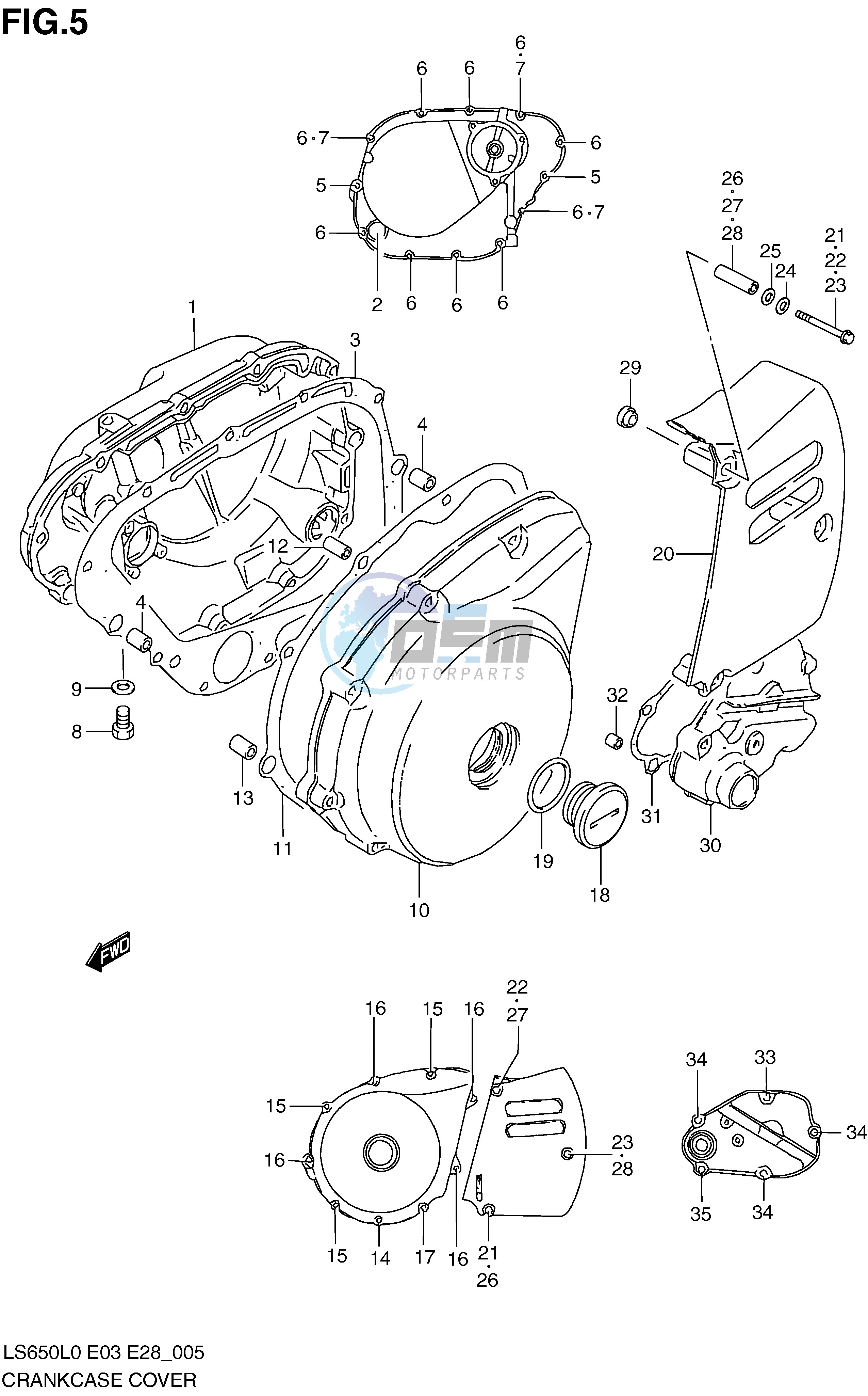 CRANKCASE COVER