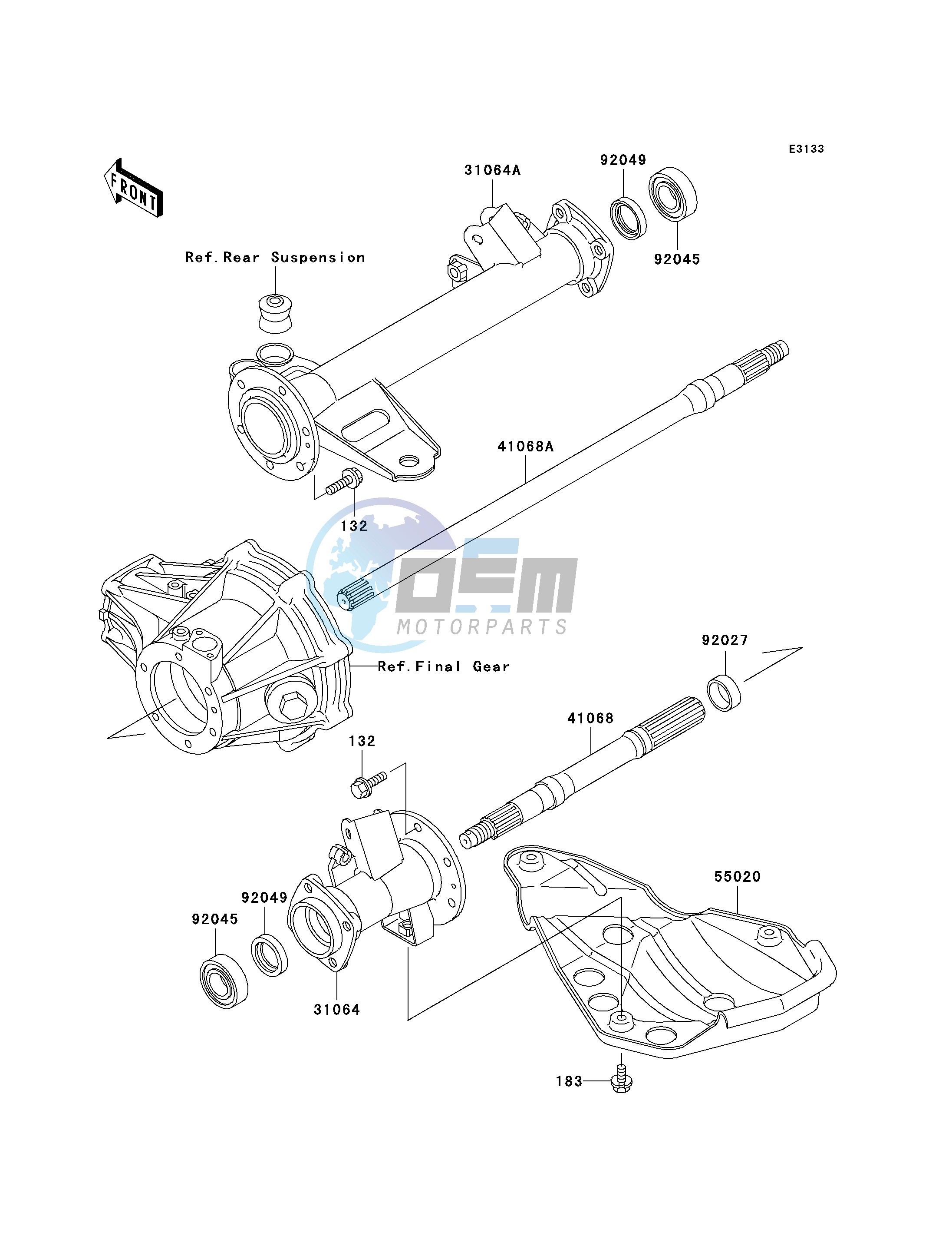 REAR AXLE