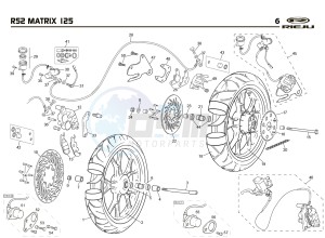 RS2 MATRIX 125 drawing WHEELS