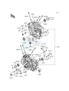 VULCAN 900 CUSTOM VN900CEFA GB XX (EU ME A(FRICA) drawing Crankcase