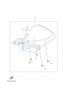 YFM700FWB YFM7NKDXK (B6K7) drawing SEAT