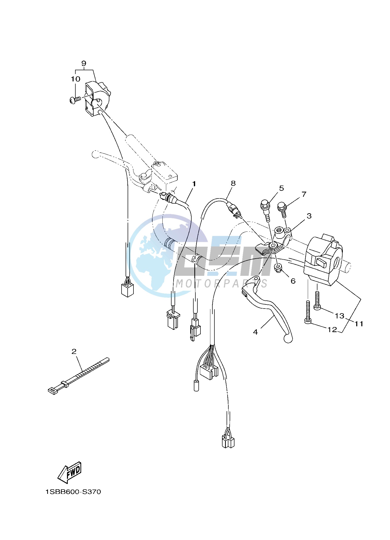 HANDLE SWITCH & LEVER