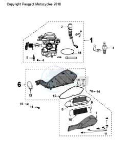 KISBEE SL drawing CARBURETTOR