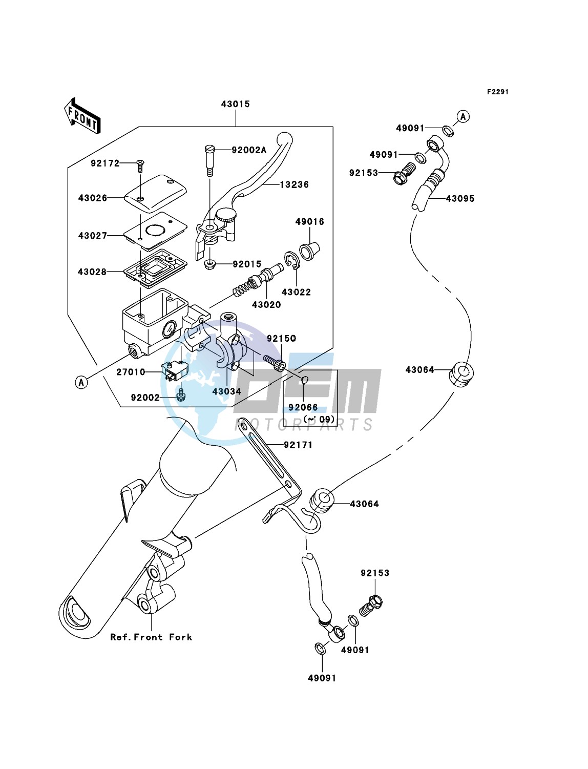 Front Master Cylinder