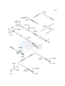 KAF 620 G [MULE 3000] (G6F-G8F) G7F drawing CABLES