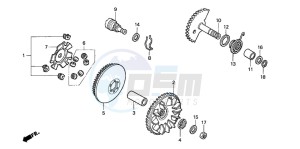 SCV100F LEAD drawing DRIVE FACE