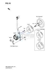 RM-Z250 (E28) drawing GENERATOR