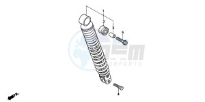 SFX50SMM drawing REAR CUSHION