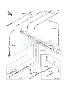 KLF250 KLF250A8F EU GB drawing Cables