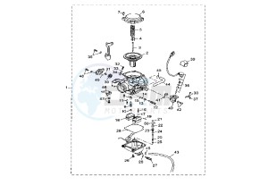 YP R X-MAX 250 drawing CARBURETOR