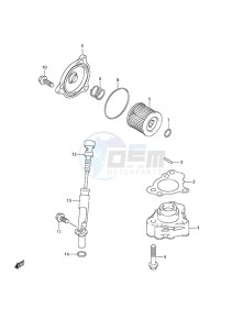 DF 9.9A drawing Oil Pump