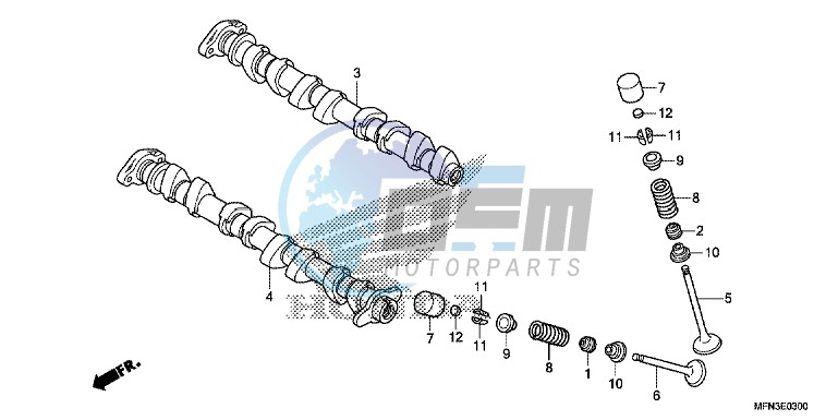 CAMSHAFT/ VALVE