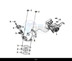 JOYRIDE 300 (LJ30W3-EU) (M3) drawing ECU ASSY ECU