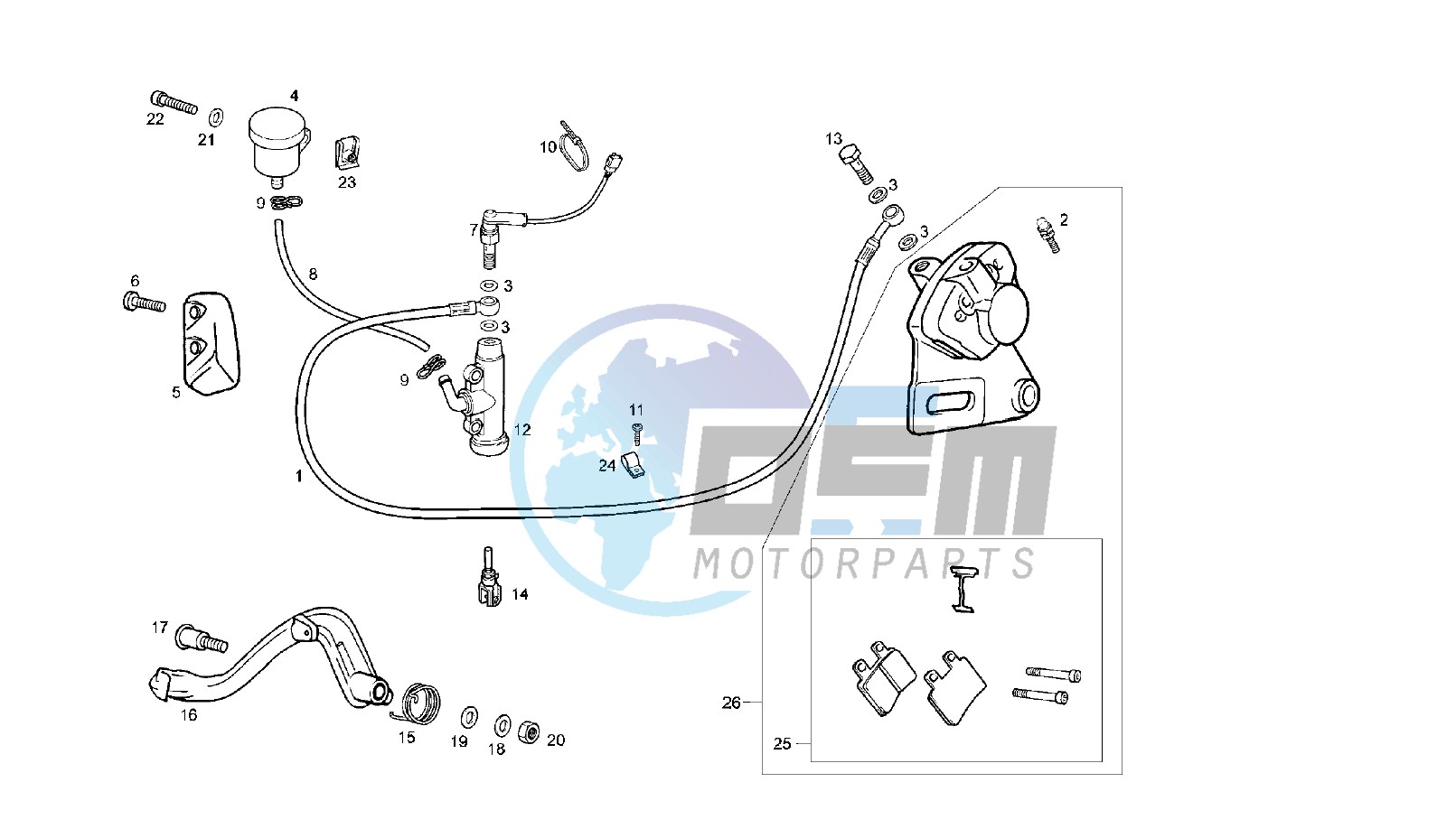 REAR BRAKING SYSTEM