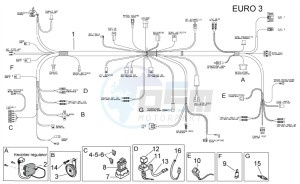 RS 125 E2 - E3 drawing Electrical system III