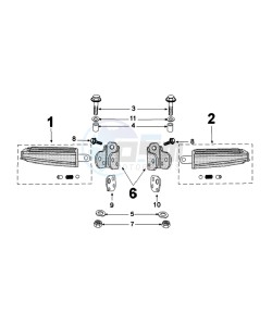 KISBEE 4T OY X drawing FOOTREST