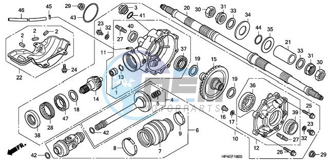 REAR FINAL GEAR