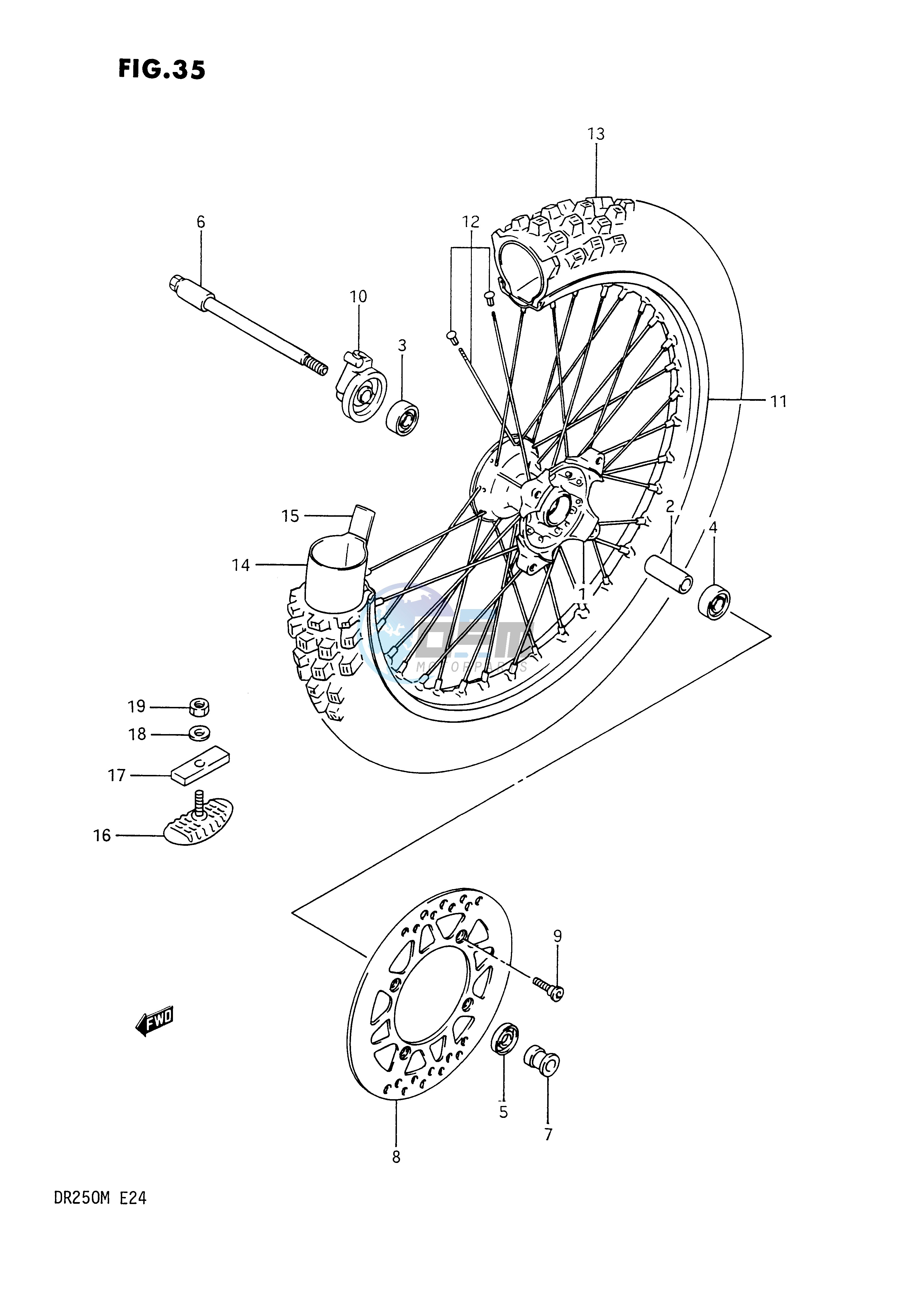 FRONT WHEEL