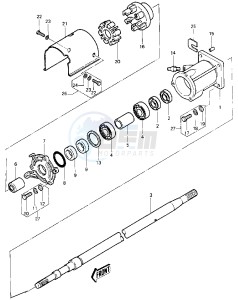 JS 550 A [JS550] (A5-A8) [JS550] drawing DRIVE SHAFT