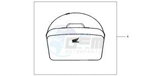 NT700VB drawing TOP BOX INNERBAG