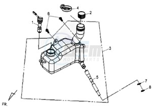 ORBIT II 50 TS drawing OIL TANK