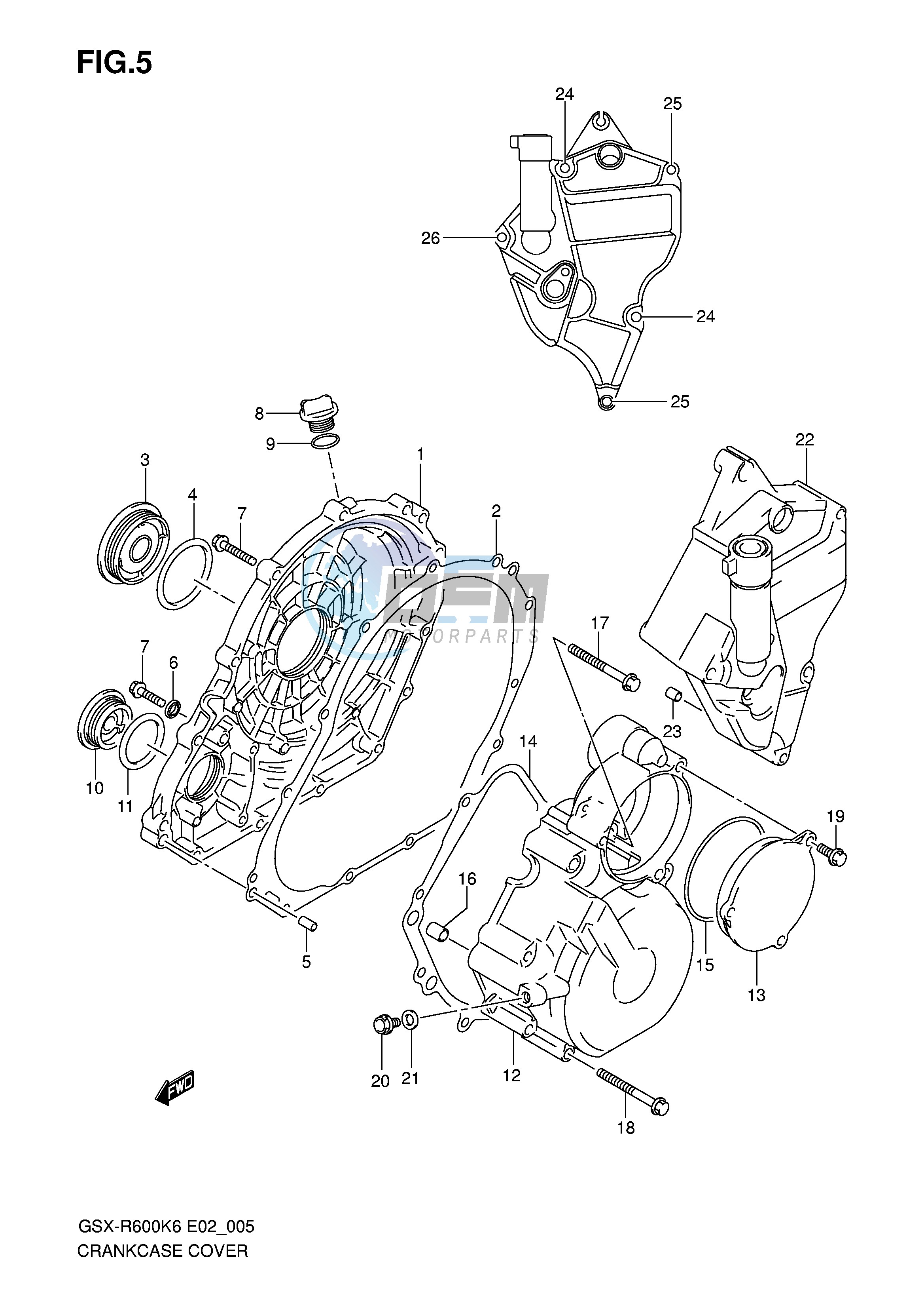 CRANKCASE COVER