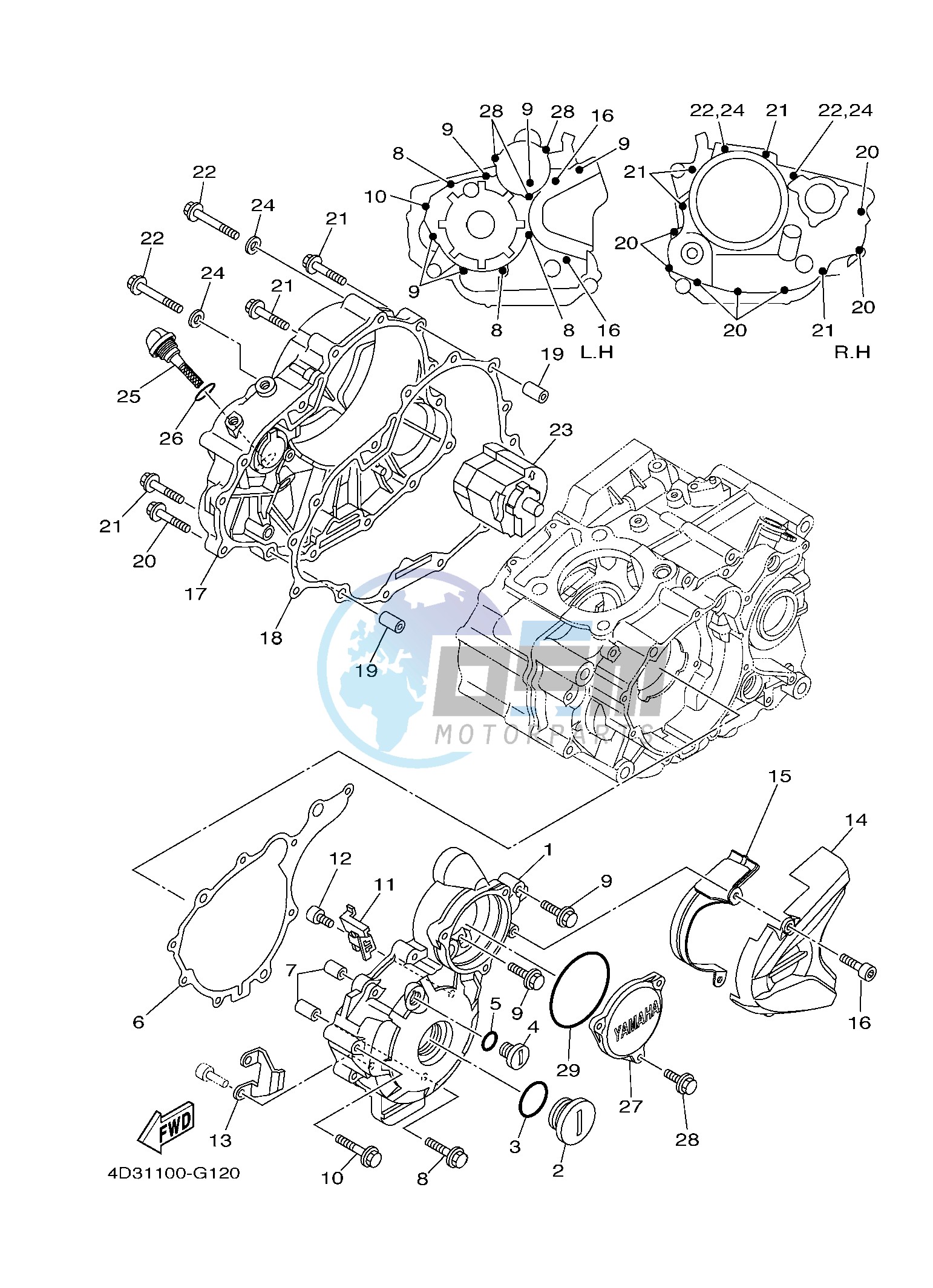 CRANKCASE COVER 1