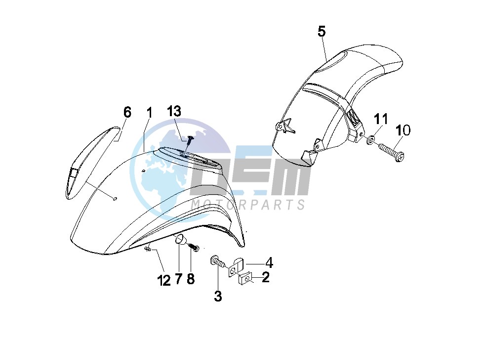 Wheel housing - Mudguard