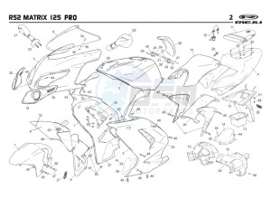 RS2-125-MATRIX-PRO-BLACK drawing COWLING