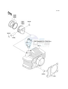 AN 112 D (D6F-D7F) D7F drawing CYLINDER_PISTON-- S- -