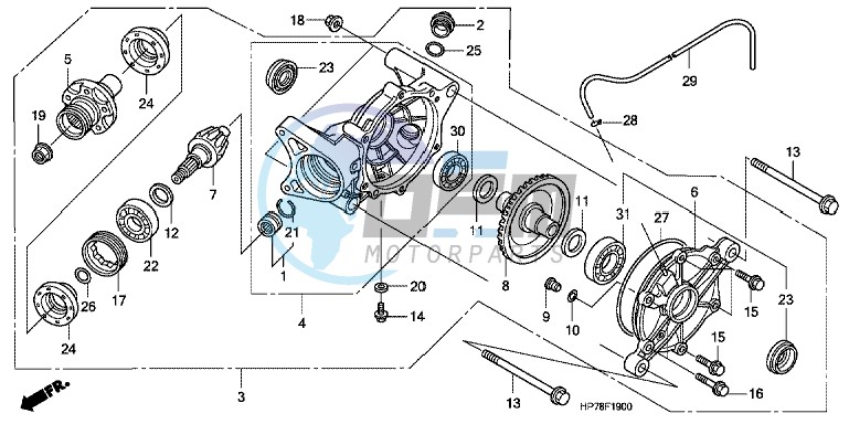 REAR FINAL GEAR