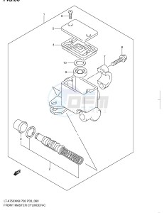 LT-A750X (P28-P33) drawing FRONT MASTER CYLINDER