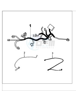 TWEET 50 V PRO (ALL) drawing HARNESS CONNECTOR