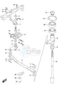 DF 150A drawing Clutch Shaft