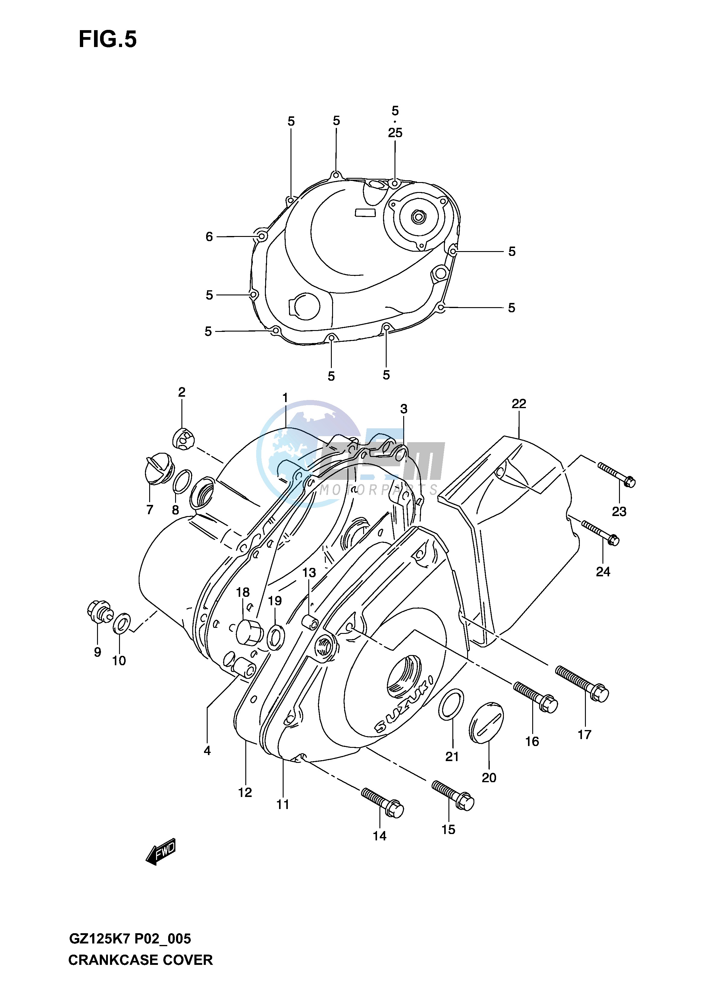 CRANKCASE COVER