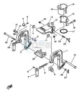 2B drawing FRONT-FAIRING-BRACKET