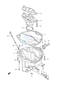 DF 250 drawing Oil Pan