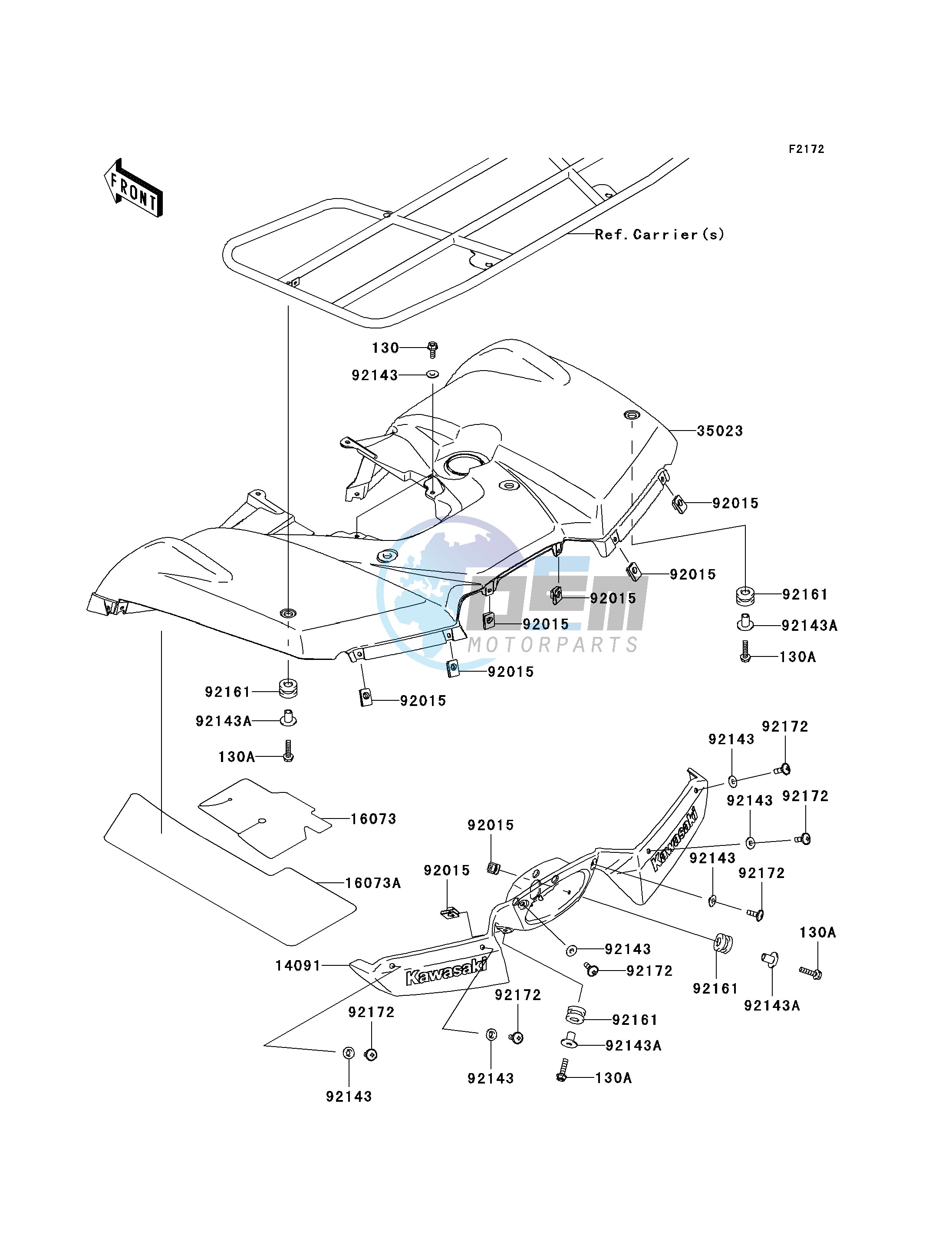 REAR FENDER-- S- --- G6F_G7F_G8F- -